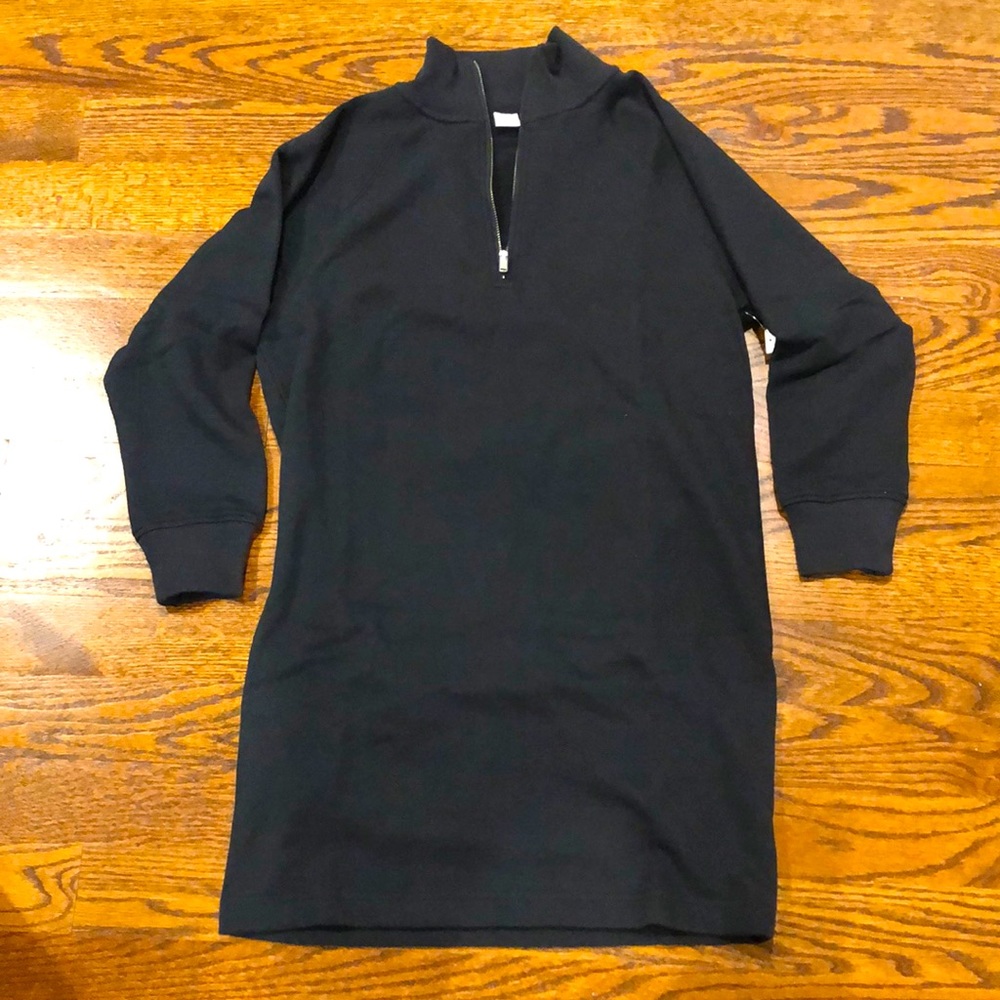 Gap Quarter Zip Sweatshirt dress